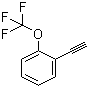 2'-三氟甲氧基苯基乙炔分子结构 (CAS 886363-40-2)