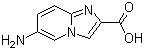 6-氨基咪唑并[1,2-a]吡啶-2-羧酸分子结构 (CAS 886363-86-6)