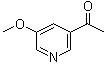 1-(5-Methoxypyridin-3-yl)ethanone molecular structure (CAS 886364-74-5)