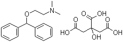 苯海拉明柠檬酸盐分子结构 (CAS 88637-37-0)