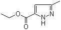 3-甲基吡唑-5-甲酸乙酯分子结构 (CAS 886495-75-6)