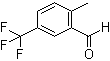 2-甲基-5-(三氟甲基)苯甲醛分子结构 (CAS 886498-85-7)