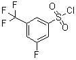 3-氟-5-(三氟甲基)苯磺酰氯分子结构 (CAS 886499-99-6)