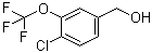 结构式 CAS# 886500-89-6, 4-氯-3-(三氟甲氧基)苯甲醇