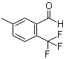 5-甲基-2-(三氟甲基)苯甲醛分子结构 (CAS 886502-76-7)