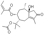 1alpha-羟基窃衣素分子结构 (CAS 887147-75-3)