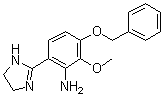 3-(苄氧基)-6-(4,5-二氢-1H-咪唑-2-基)-2-甲氧基苯胺分子结构 (CAS 887202-50-8)