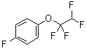1-氟-4-(1,1,2,2-四氟乙氧基)苯分子结构 (CAS 887268-36-2)