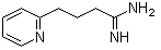 2-Pyridinebutanimidamide molecular structure (CAS 887578-86-1)