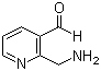 2-(氨甲基)-3-吡啶甲醛分子结构 (CAS 887580-08-7)