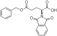 (S)-2-(1,3-二氧代-1,3-二氢异吲哚-2-基)戊二酸-5-苄酯分子结构 (CAS 88784-33-2)
