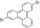 2,7-二溴苯并菲分子结构 (CAS 888041-37-0)