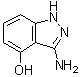 3-氨基-4-羟基吲唑分子结构 (CAS 88805-68-9)