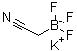 (氰甲基)三氟硼酸钾分子结构 (CAS 888711-58-8)