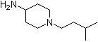 1-(3-甲基丁基)-4-哌啶胺分子结构 (CAS 889060-82-6)