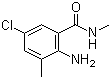 2-Amino-5-chloro-N,3-dimethylbenzamide molecular structure (CAS 890707-28-5)
