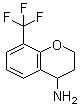 3,4-二氢-8-(三氟甲基)-2H-1-苯并吡喃-4-胺分子结构 (CAS 890839-70-0)