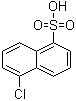5-氯-1-萘磺酸分子结构 (CAS 89108-43-0)