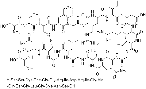 心钠素 I分子结构 (CAS 89139-53-7)