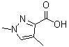 1,4-二甲基-1H-吡唑-3-羧酸分子结构 (CAS 89202-89-1)