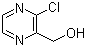 3-氯-2-吡嗪甲醇分子结构 (CAS 89283-32-9)