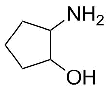 1-Amino-2-hydroxycyclopentane molecular structure (CAS 89381-13-5)