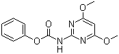 4,6-二甲氧基-2-(苯氧基羰基)氨基嘧啶分子结构 (CAS 89392-03-0)