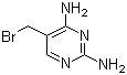 structure of CAS# 89446-58-2, 2,4-Diamino-5-(bromomethyl)pyrimidine;5-(Bromomethyl)-2,4-pyrimidinediamine