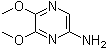 5,6-二甲氧基-2-吡嗪胺分子结构 (CAS 89465-07-6)