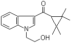 [1-(2-羟基乙基)-1H-吲哚-3-基](2,2,3,3-四甲基环丙基)甲酮分子结构 (CAS 895155-87-0)