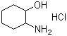 2-氨基环己醇盐酸盐分子结构 (CAS 89584-01-0)
