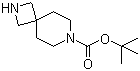 2,7-二氮杂螺[3.5]壬烷-7-甲酸叔丁酯分子结构 (CAS 896464-16-7)
