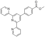 Methyl 4-([2,2':6',2''-terpyridin]-4'-yl)benzoate molecular structure (CAS 897037-23-9)