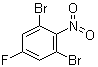 1,3-Dibromo-5-fluoro-2-nitrobenzene molecular structure (CAS 898128-02-4)