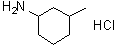 3-甲基环己胺盐酸盐分子结构 (CAS 89854-71-7)