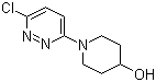 1-(6-氯哒嗪-3-基)-4-羟基哌啶分子结构 (CAS 89937-26-8)