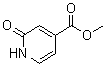 2-氧代-1,2-二氢-4-吡啶羧酸甲酯分子结构 (CAS 89937-77-9)