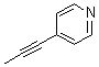 4-(1-丙炔-1-基)吡啶分子结构 (CAS 89942-42-7)