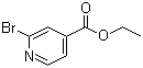 2-溴异烟酸乙酯分子结构 (CAS 89978-52-9)