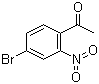 4'-溴-2'-硝基苯乙酮分子结构 (CAS 90004-94-7)