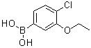 (4-Chloro-3-ethoxyphenyl)boronic acid molecular structure (CAS 900174-62-1)