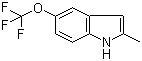 2-甲基-5-(三氟甲氧基)-1H-吲哚分子结构 (CAS 900182-99-2)