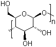 微晶纤维素分子结构 (CAS 9004-34-6)