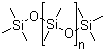 聚二甲基硅氧烷分子结构 (CAS 9006-65-9)