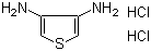 3,4-Diaminothiophene dihydrochloride molecular structure (CAS 90069-81-1)