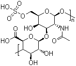 硫酸软骨素分子结构 (CAS 9007-28-7)