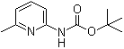2-甲基-6-[[叔丁氧羰基]氨基]吡啶分子结构 (CAS 90101-22-7)