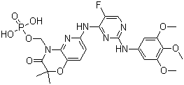 Fostamatinib molecular structure (CAS 901119-35-5)