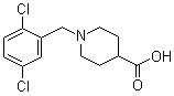 1-[(2,5-二氯苯基)甲基]-4-哌啶甲酸分子结构 (CAS 901920-33-0)