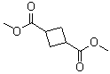 1,3-环丁烷二甲酸二甲酯分子结构 (CAS 90199-98-7)